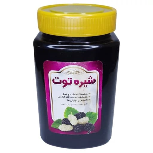 شیره توت 900 گرمی | خرید و خواص شگفت‌انگیز