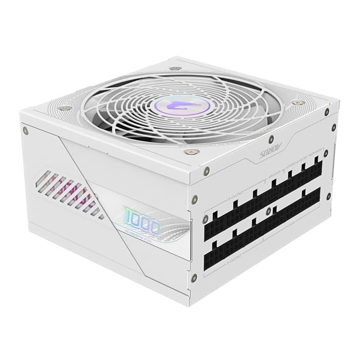 پاور گیگابایت 1000W مدل AORUS ELITE P1000W ICE 80+ Platinum Modular PCIe 5.0 ATX 3.1 — تصویر ۴