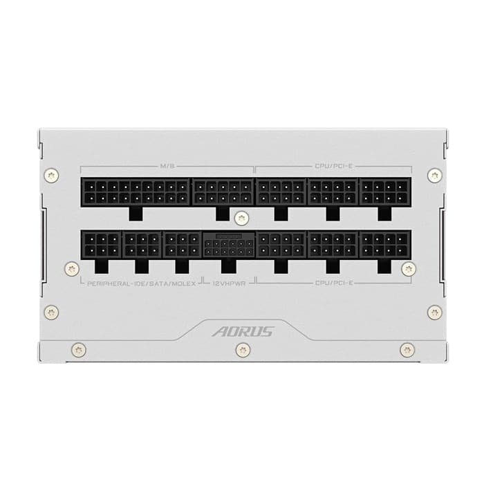 پاور گیگابایت 1000W مدل AORUS ELITE P1000W ICE 80+ Platinum Modular PCIe 5.0 ATX 3.1 — تصویر ۲