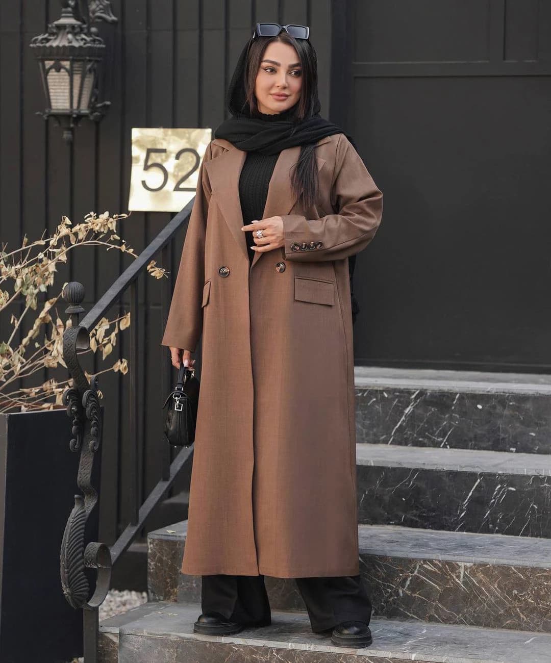 مانتو بلند مدل نیایش — تصویر ۵
