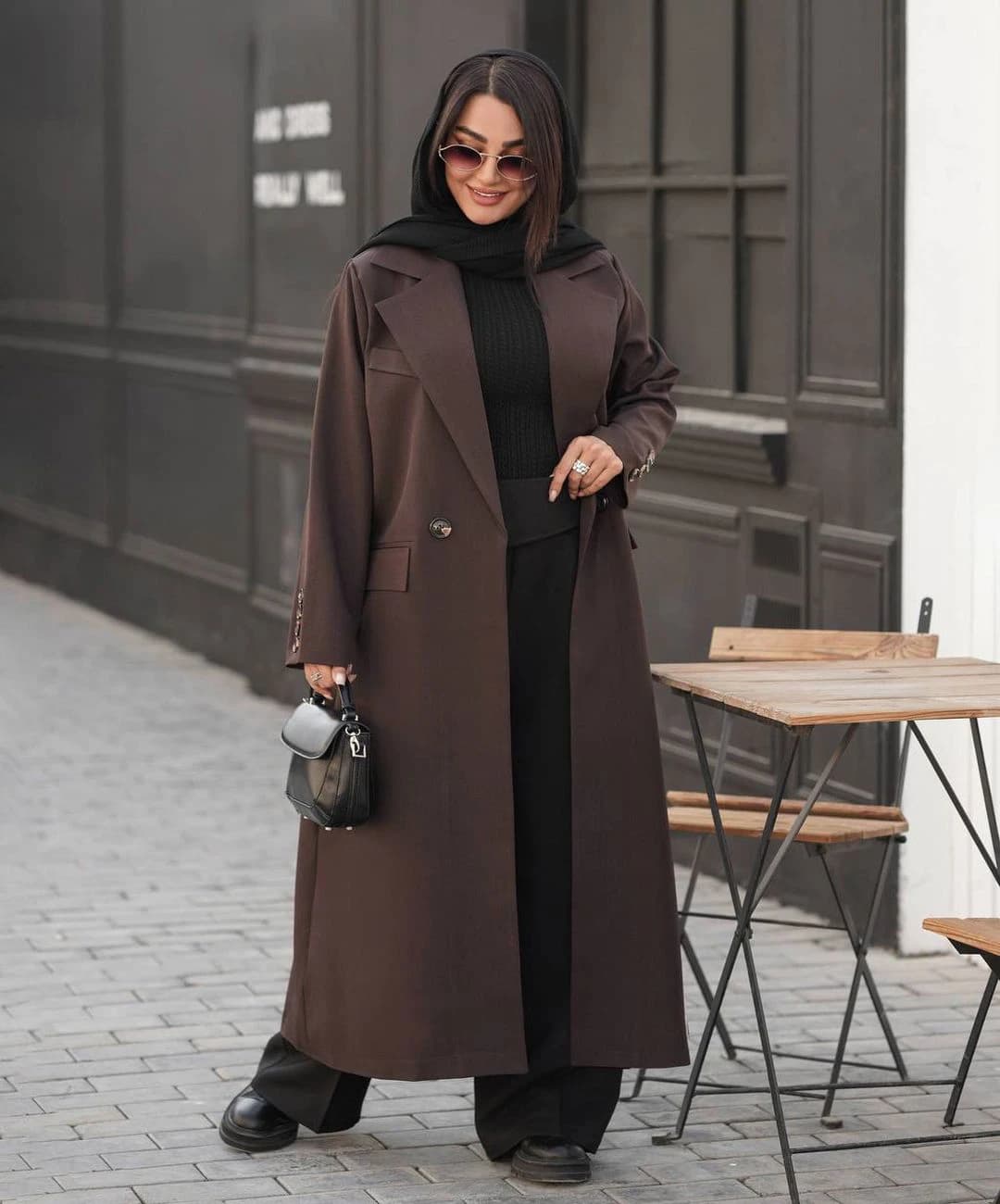 مانتو بلند مدل نیایش — تصویر ۸