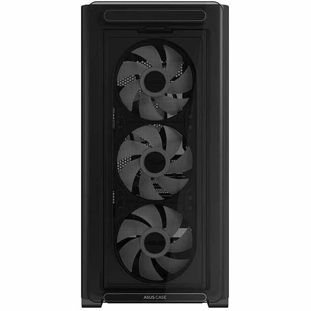 کیس کامپیوتر ایسوس A23 Plus black ARGB Mid Tower — تصویر ۲