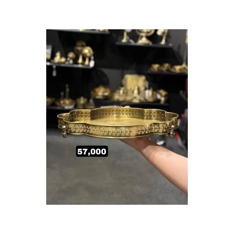 سینی لبه دالبری پایه فرشته 23343