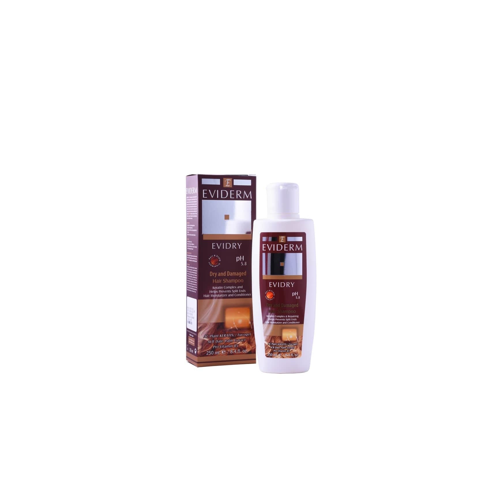 شامپو اویدرای مناسب موهاي خشک و آسیب دیده | Evidry Dry And Damaged Hair Shampoo