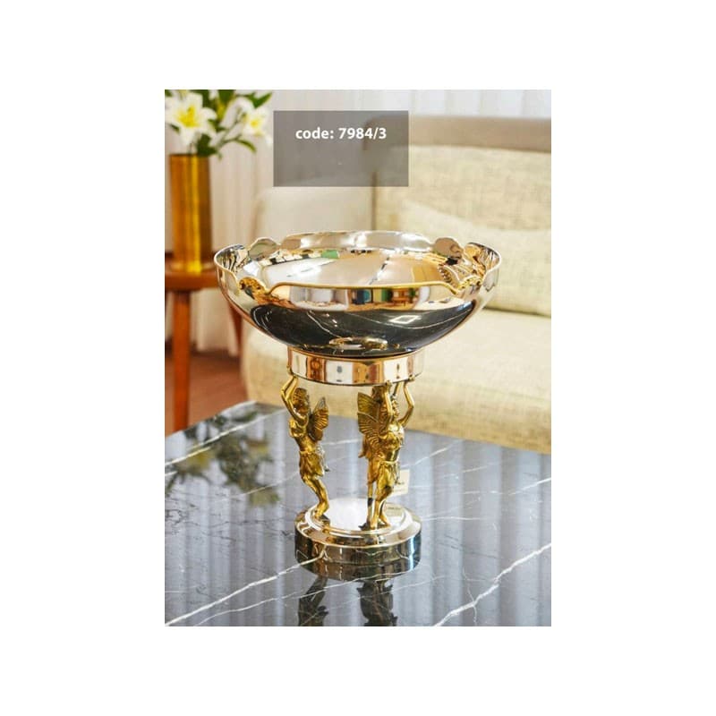 ظرف استیل برنج پایه سه فرشته 7984