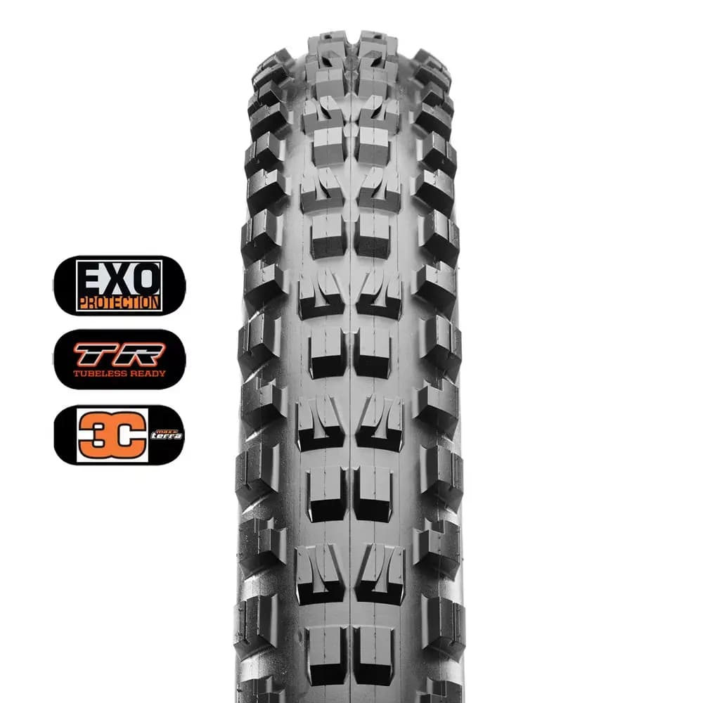 تایر لاستیک Maxxis MINION DHF 29×2.30 3C 60PSI EXO TR تیوبلس دوچرخه — تصویر ۲