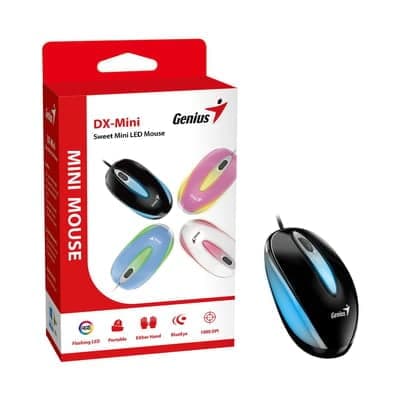 ماوس جنیوس مدل DX-MINI مشکی — تصویر ۲