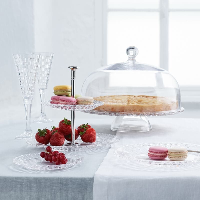 شیرینی خوری ناخمن مدل Nachtmann Bossa Nova Two tier tray small — تصویر ۶