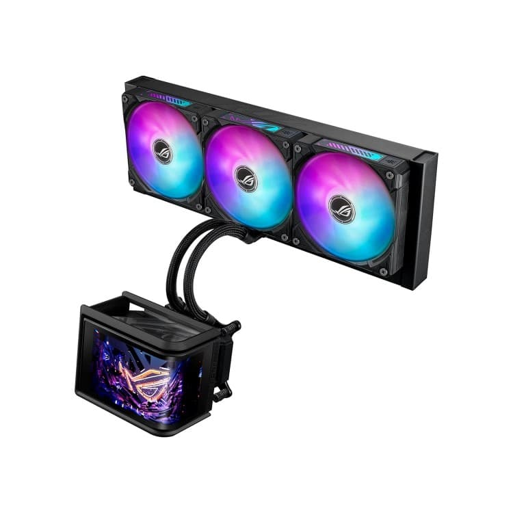 خنک کننده مایع پردازنده ایسوس مدل ROG Ryuo IV SLC 360 ARGB — تصویر ۳