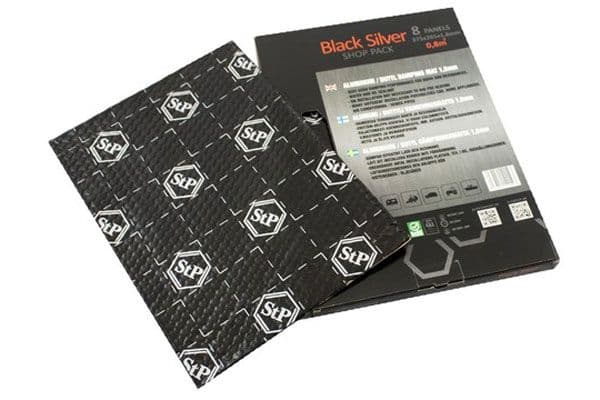 ورق دمپینگ STP مدل Black Silver