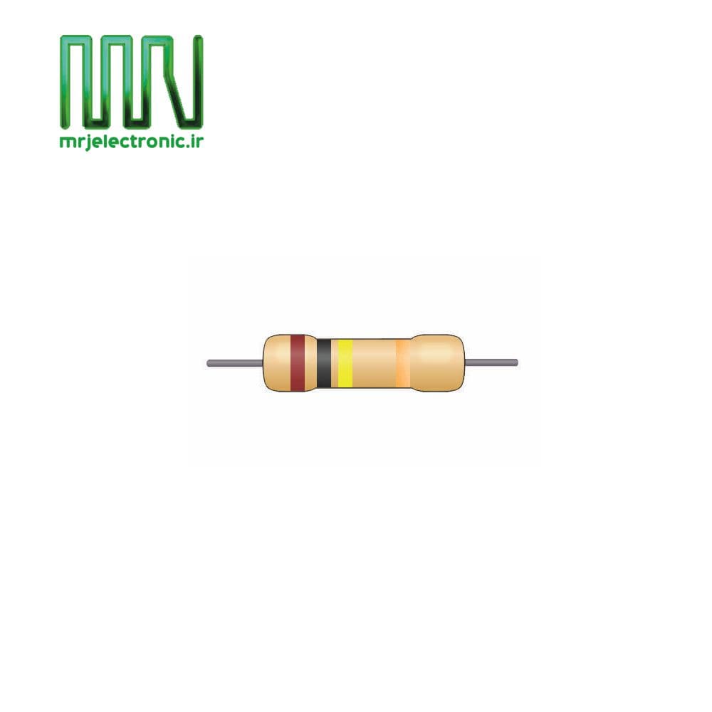 مقاومت 2/2 کیلو اهم 0.25 وات 100 عددی — تصویر ۲