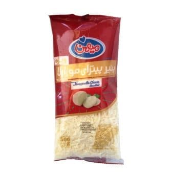 پنیر پیتزا میهن موزارلا اصل رنده شده 500 گرمی