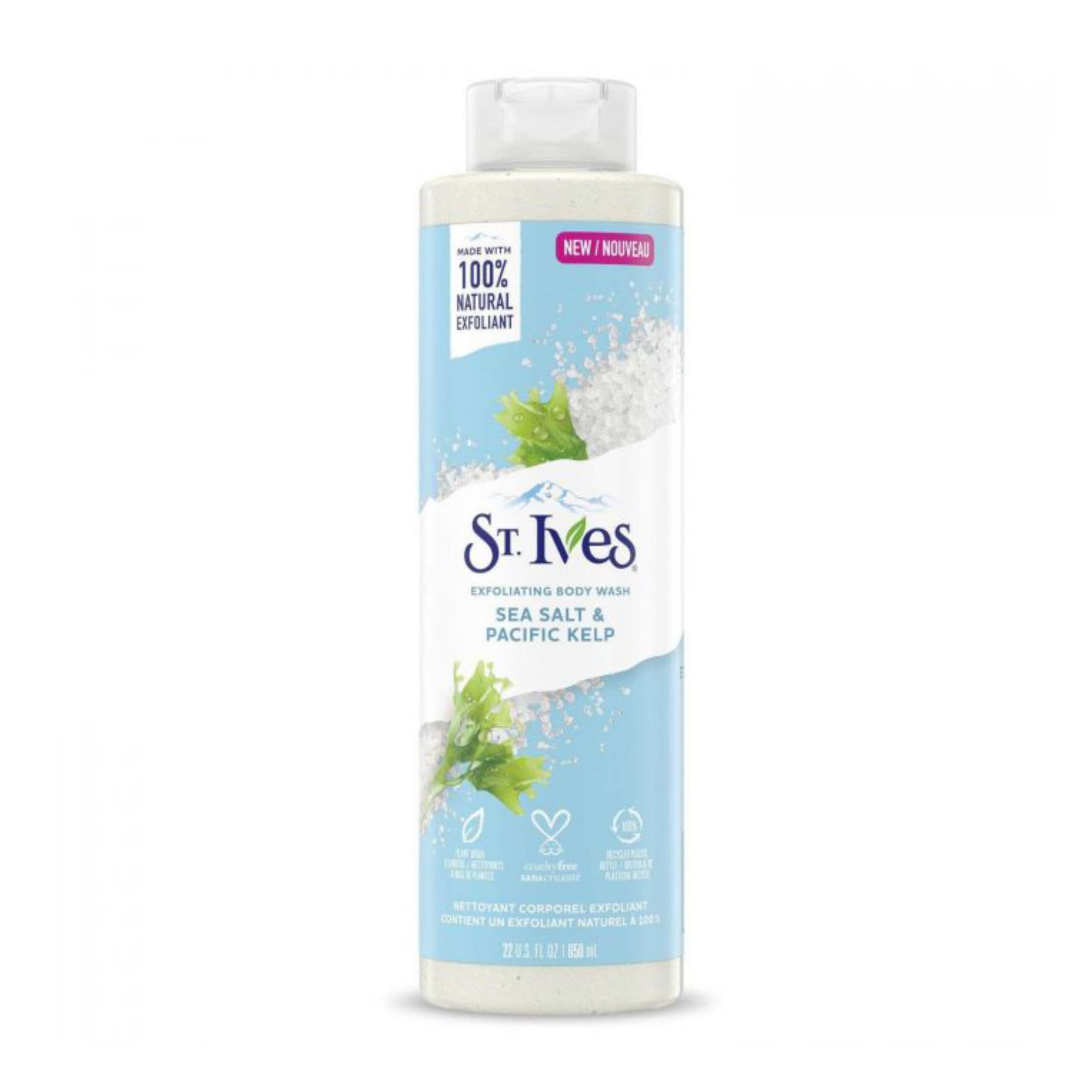شامپو بدن سینت ایوز جلبک و نمک دریایی ST.Ives ST.Ives Sea Salt & Racific Kelp Exfoliating Body Wash