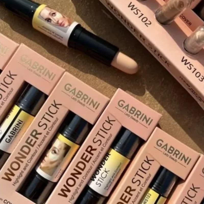 کانتور و کانسیلر دوطرفه استیکی گابرینی مدل Wonder Stick — تصویر ۴