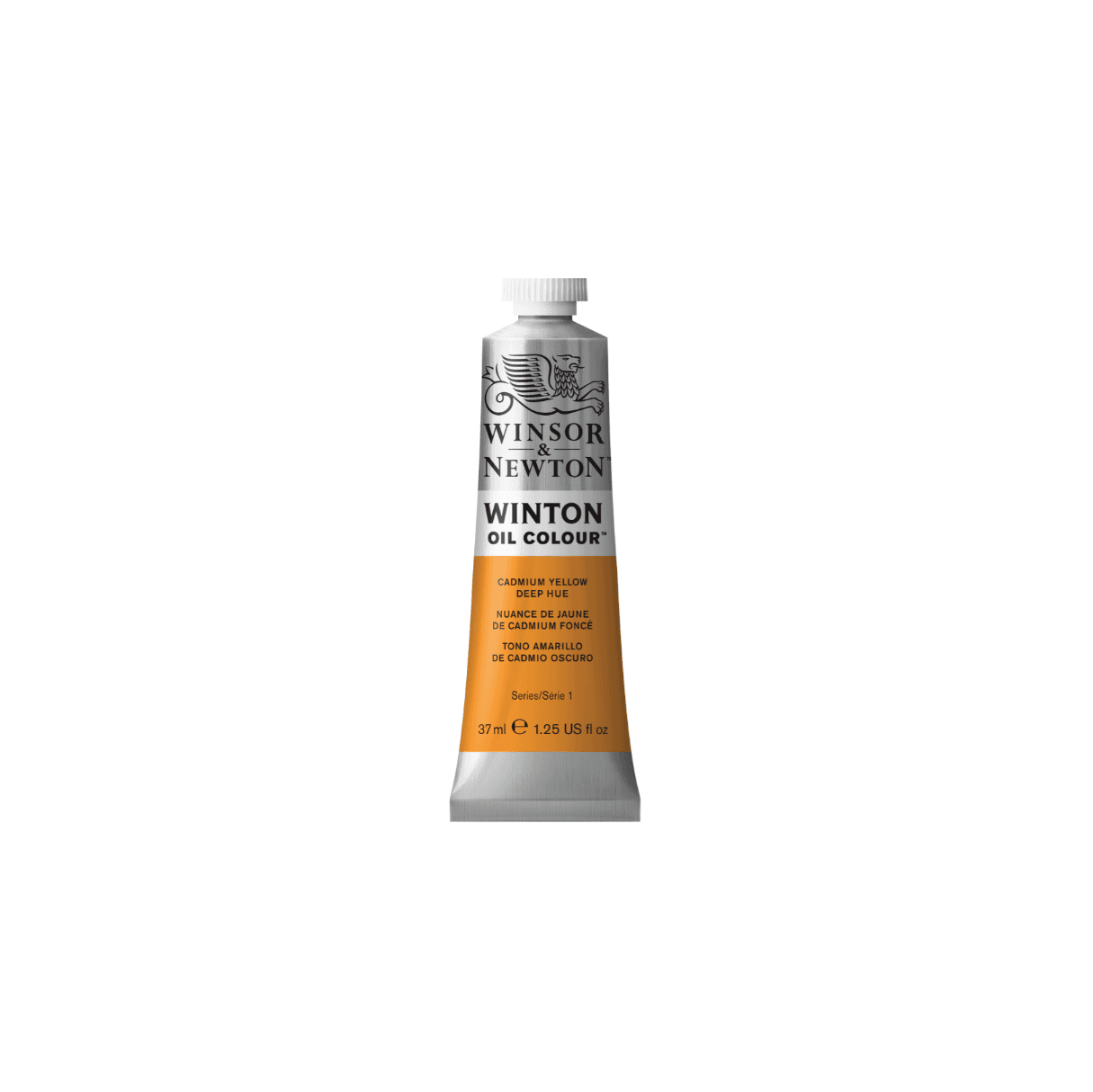رنگ روغن Cadmium yellow deep وینزور 37 میل سری Winton