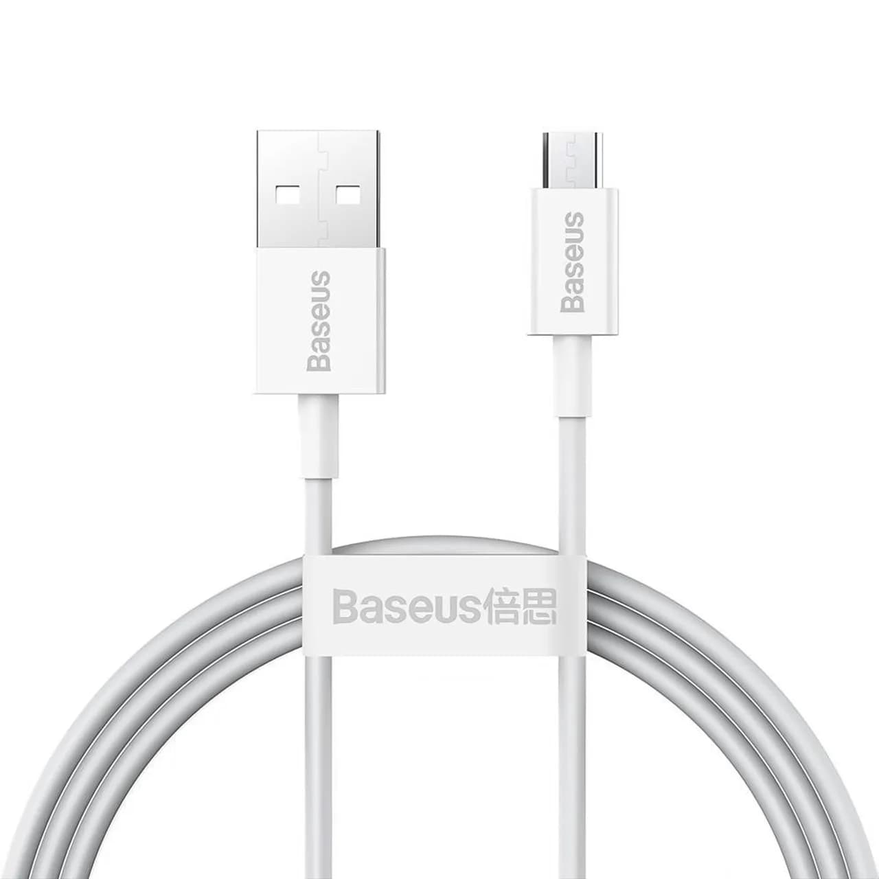 کابل تبدیل USB به میکرو USB بیسوس مدل CAMYS طول 1 متر توان 2 آمپر — تصویر ۶