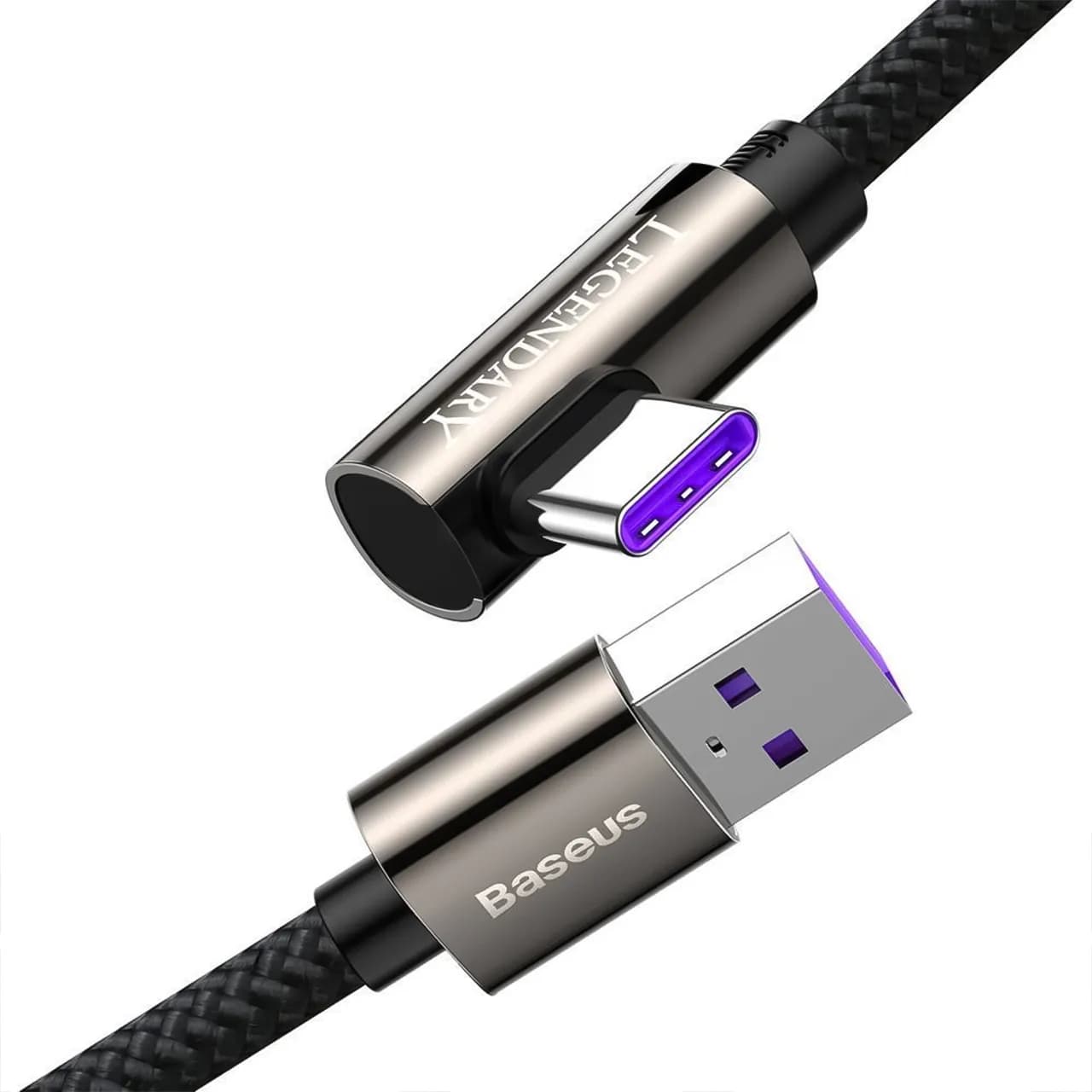 کابل تبدیل USB به تایپ سی بیسوس مدل CATCS طول 1 متر – توان 66 وات — تصویر ۲