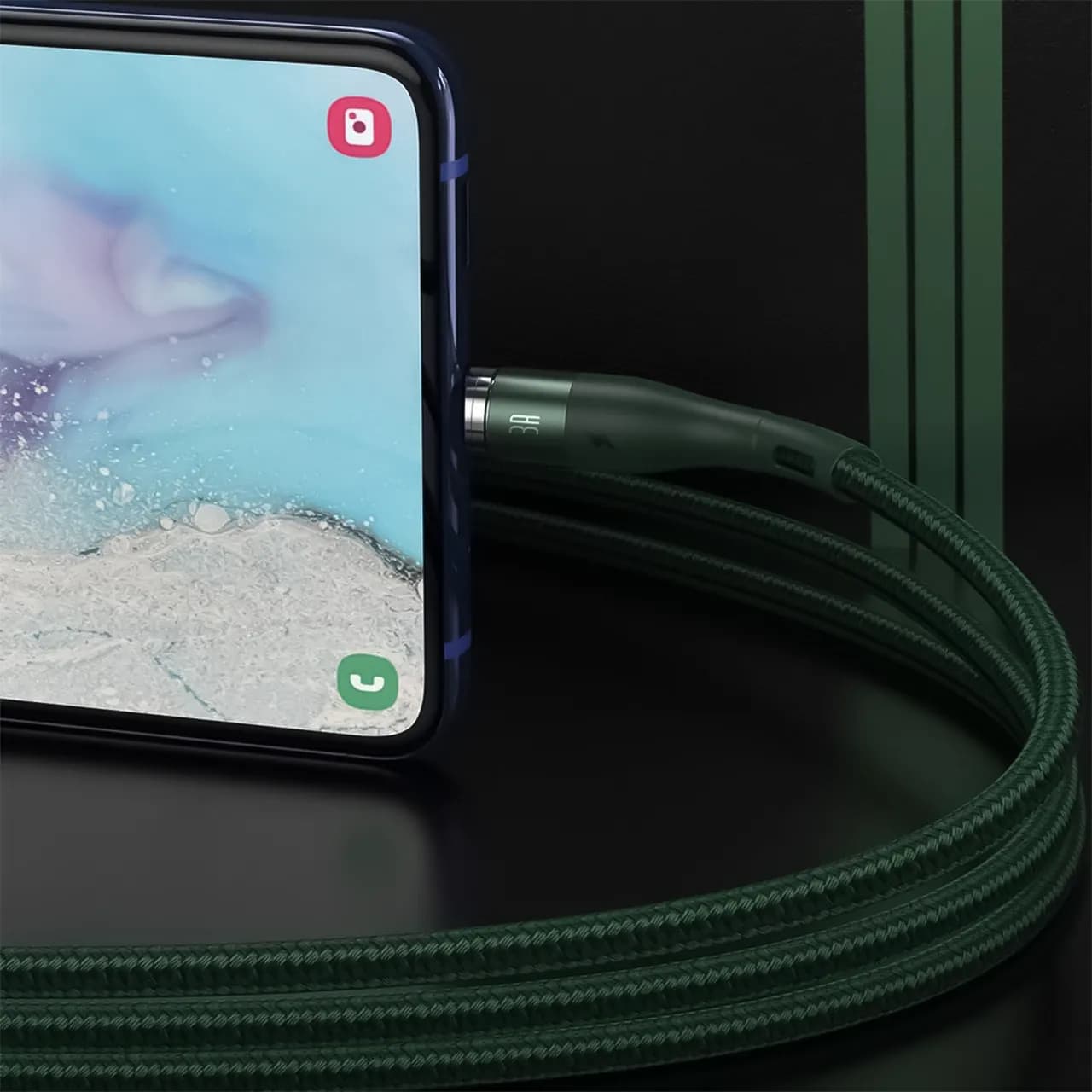 کابل تبدیل USB به میکرو USB مگنتی بیسوس مدل CAMXC طول 1متر – 2.1 آمپر — تصویر ۸