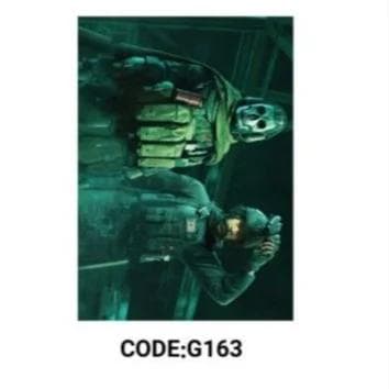 فرشینه 20*25 طرح پد موس گیمینگ Call of duty کد G163