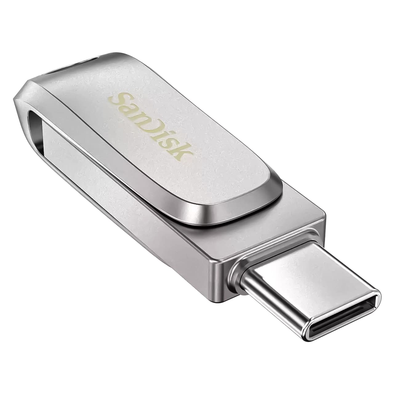 فلش مموری سن دیسک مدل Dual Drive Luxe USB Type-c ظرفیت 128 گیگابایت — تصویر ۳