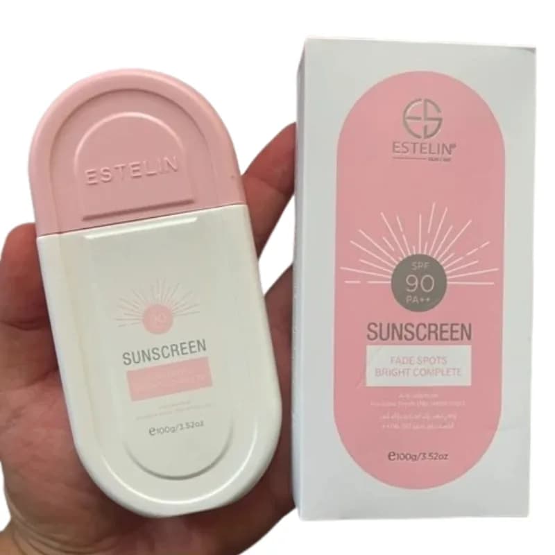 کرم ضد آفتاب بی رنگ ضد لک استلین مدل فید اسپات SPF90 حجم 100 میل — تصویر ۴