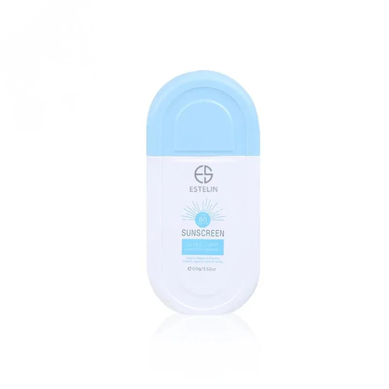 کرم ضد آفتاب بی رنگ آبرسان استلین مدل اولترا لایت SPF80 حجم 100 میل — تصویر ۲