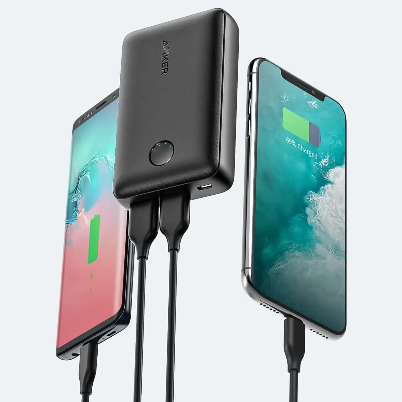 پاوربانک انکر مدل A1223 با توان 12W و ظرفیت 10000 میلی آمپر ساعت — تصویر ۶