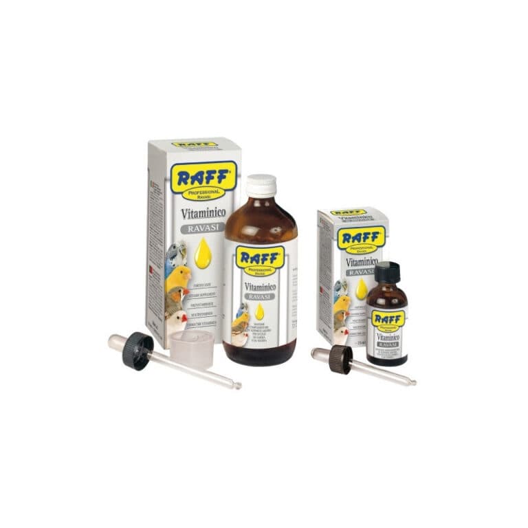 قطره مولتی ویتامین و اسید آمینه پرندگان راف مدل Vitaminico ravasi