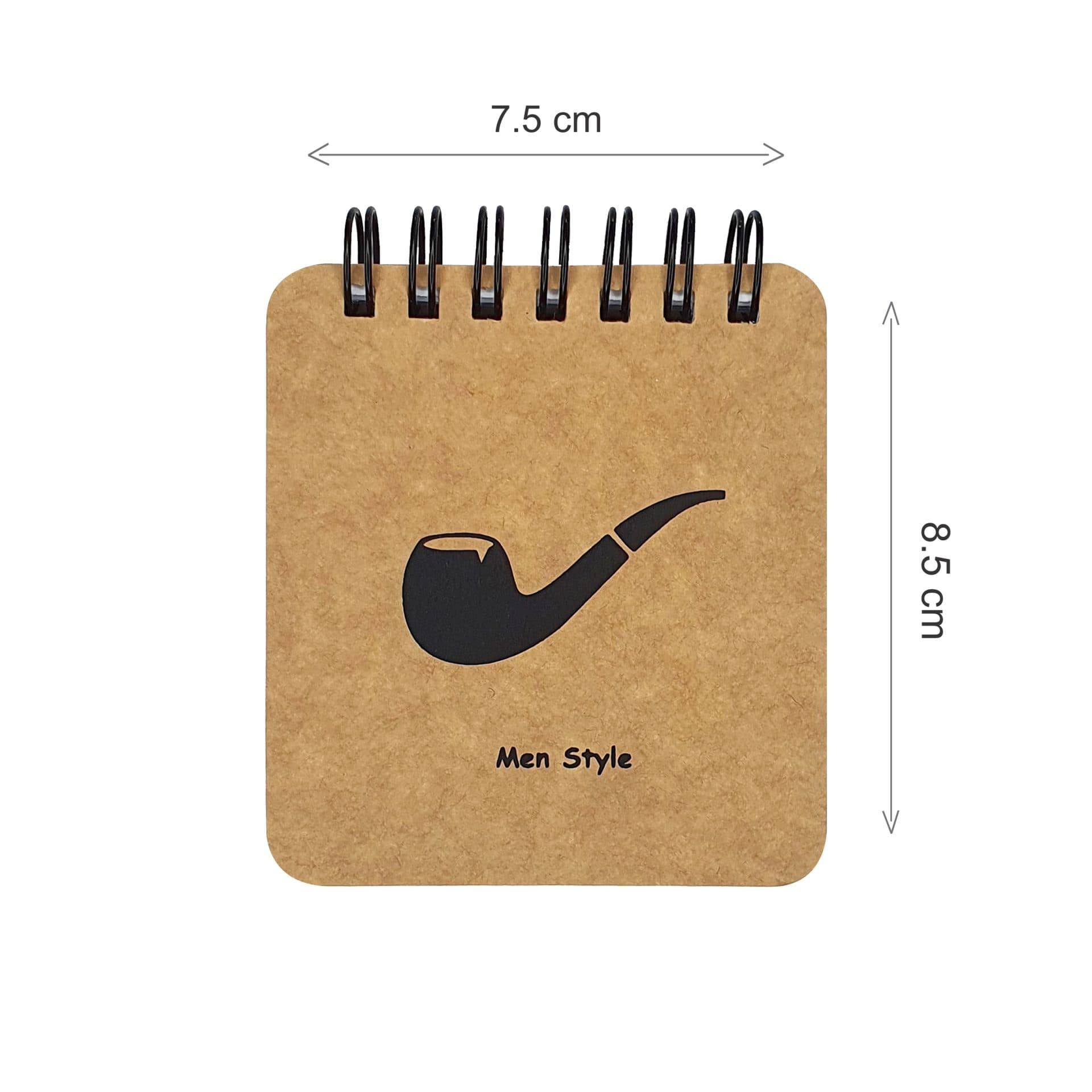 دفترچه یادداشت مدل men style کد 02 مجموعه 4 عددی — تصویر ۷