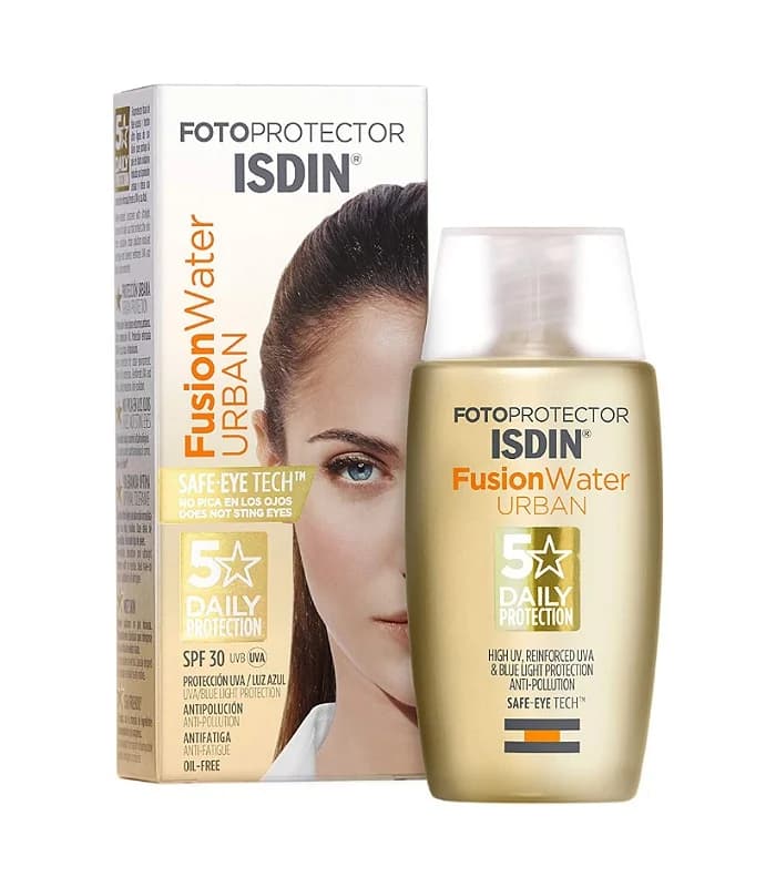 ضد آفتاب فیوژن واتر اوربان ایزدین ISDIN FUSIONWATER URBAN