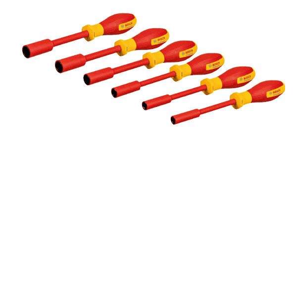 ست 6 عددی پیچ گوشتی سری بکس عایق 1000 ولت بوش کد 1600A02NF3