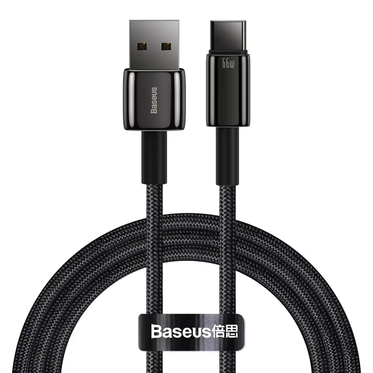 کابل تبدیل USB به تایپ سی بیسوس مدل CATWJ طول 1 متر توان 6 آمپر