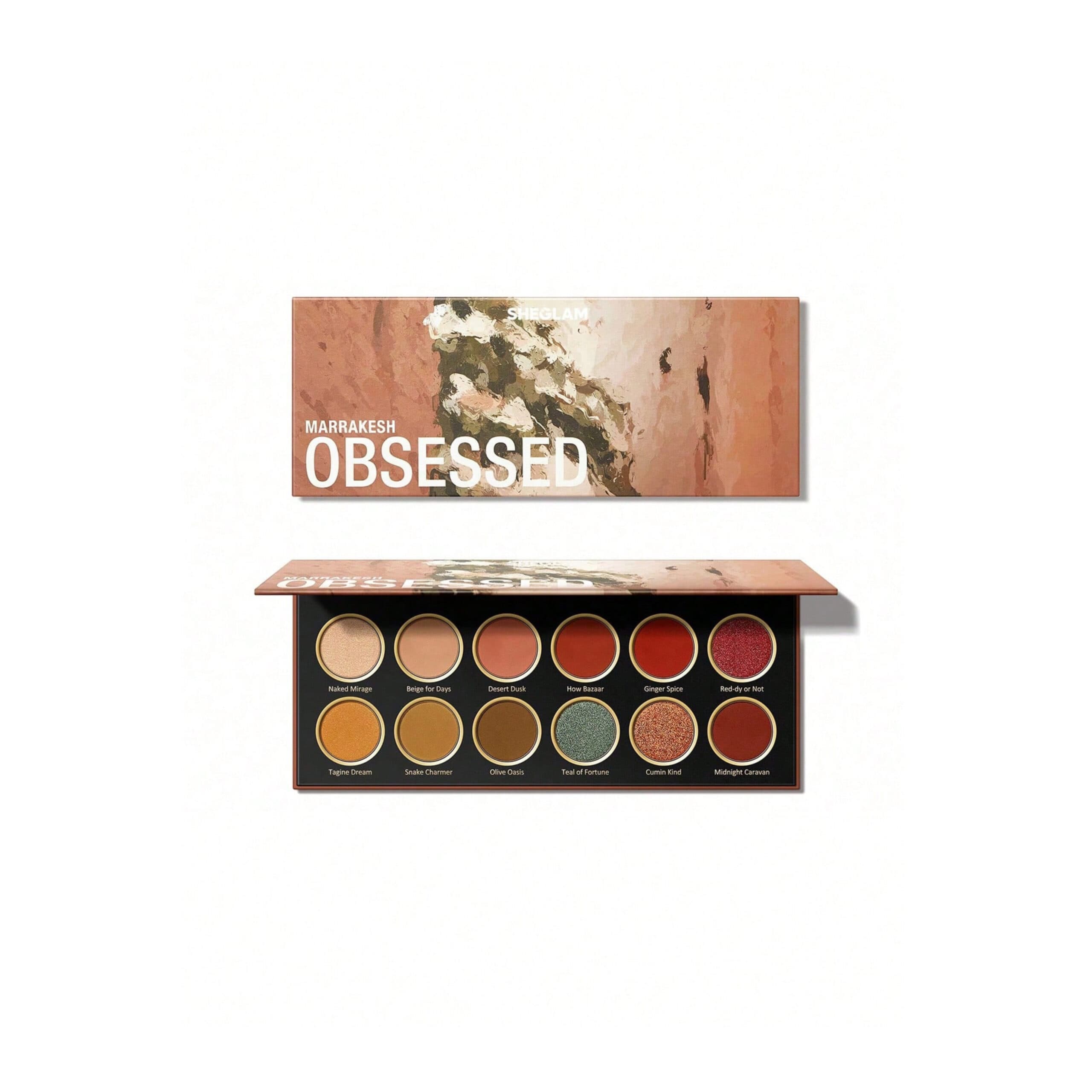 پالت سایه مراکش شیگلم SHEGLAM MARRAKESH OBSESSED PALETTE