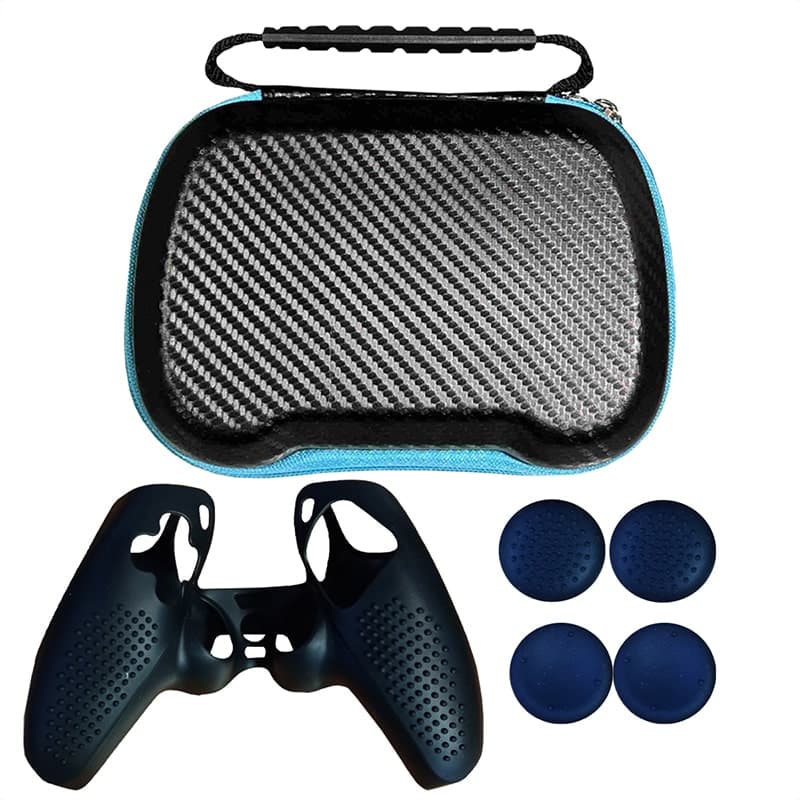 کیف محافظتی PGTECH + کاوردسته مخصوص دسته PS5 مدل GP-506 – مشکی — تصویر ۴