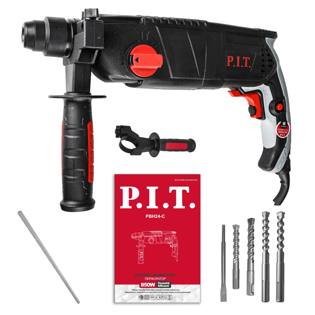 بتن‌کن 24 میلی‌متر PIT مدل PBH24-C