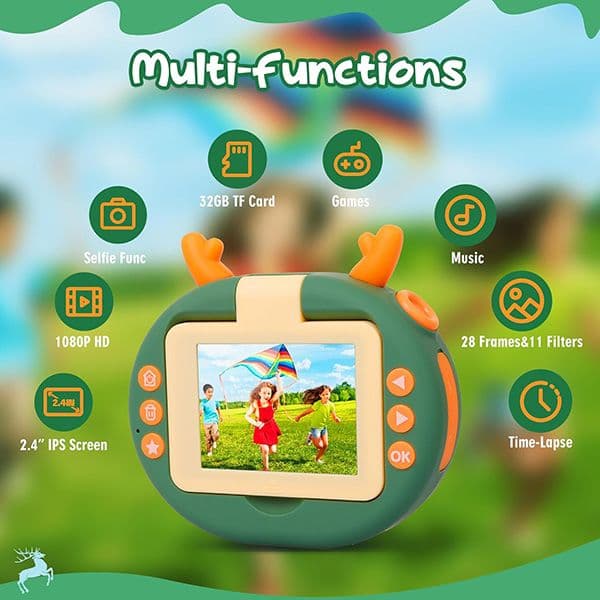 دوربین دیجیتال HD کودک کدMS-1695 — تصویر ۶