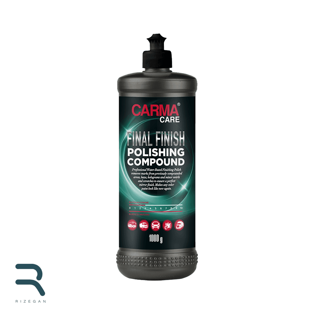 پولیش بدنه نرم و آنتی هلوگرام کارمارکر CarmaCare Final Finish Polishing Compound