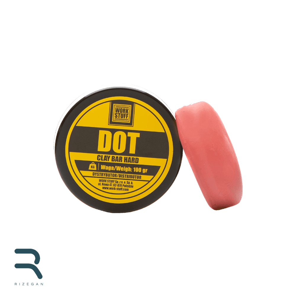 خمیر کلی زبر ورک استاف WorkStuff Dot Clay Bar Hard