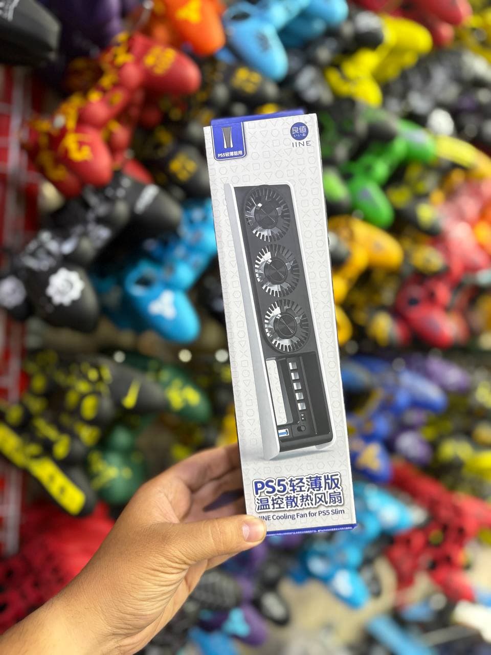 فن خنک کننده IINE L960 برای Ps5 Slim همراه با سنسور دما اتومات 3 سرعته — تصویر ۲