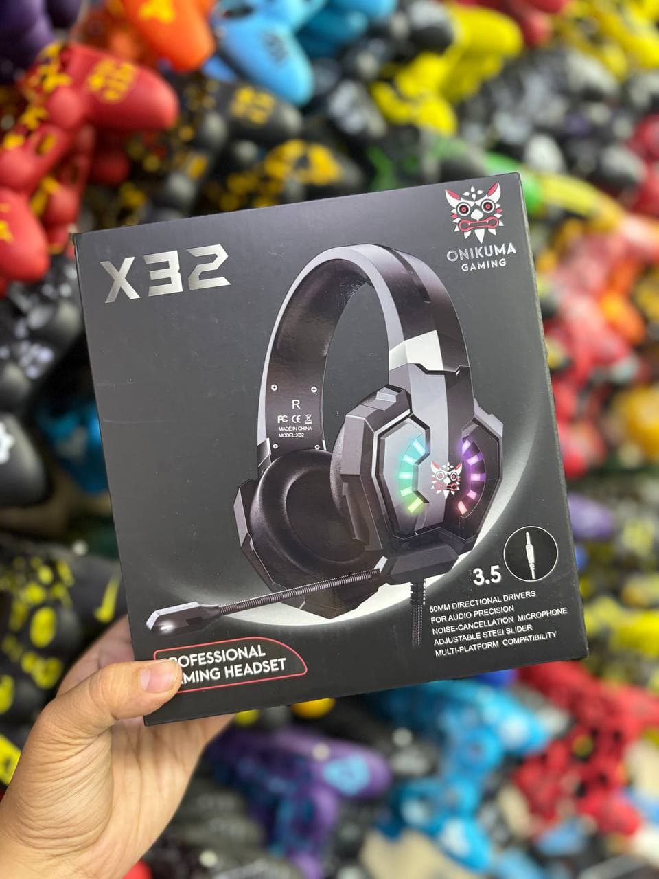 هدست گیمینگ فول RGB اونیکوما onikuma X32