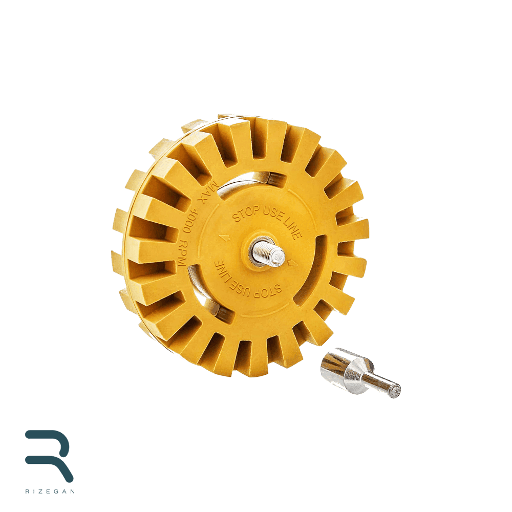 چرخ سر دريلی از بین برنده جای چسب و استیكر SRS Eraser Wheel