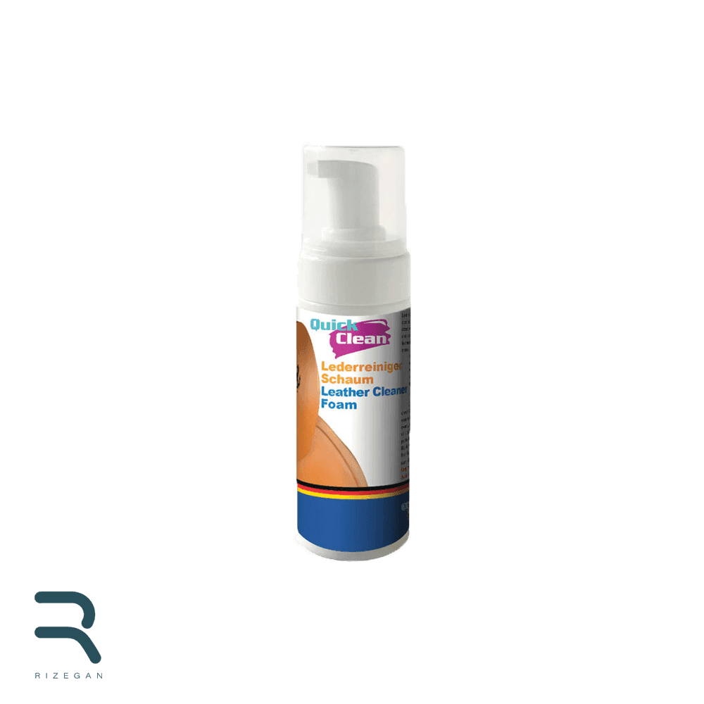 اسپری فوم تقویت کننده و تمیز کننده چرم کوئیک کلین مدل فراری QuickClean Leather cleaner Foam