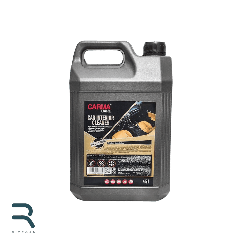 محلول صفرشوی خودرو کارماکر 4500 میلی لیتری CarmaCare Interior Detilaer Cleaner