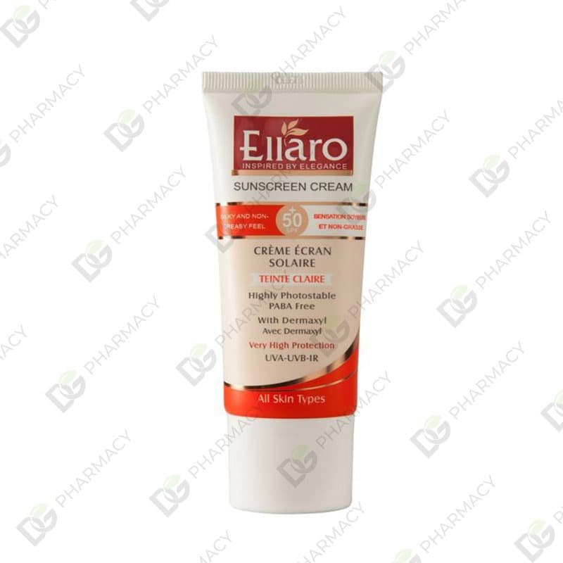 کرم ضد آفتاب SPF50 (بژ روشن ) الارو