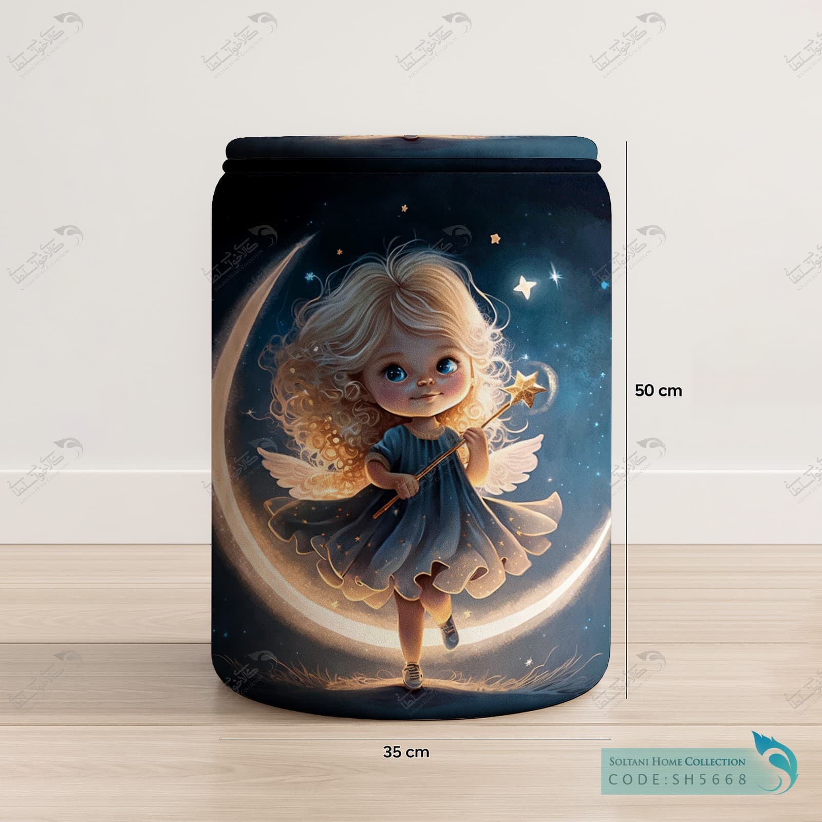باکس وسایل درب دار طرح فرشته کوچولو کد SH5668