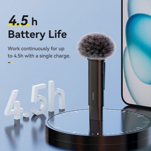 میکروفون بی سیم اولانزی Ulanzi 1in1 Microphone IOS آیفون — تصویر ۶