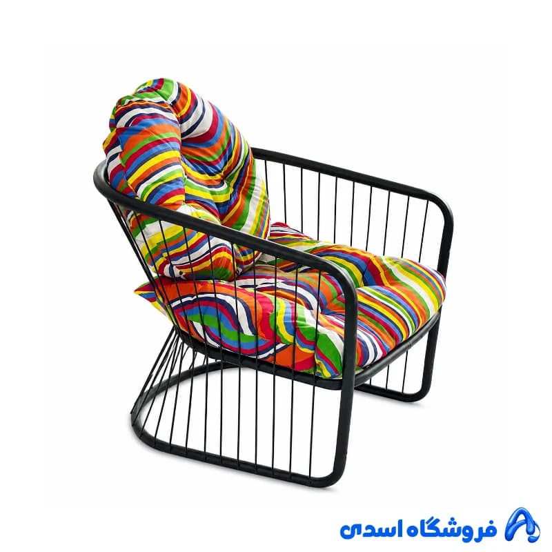 صندلی باغی فلزی مدل لارینکا