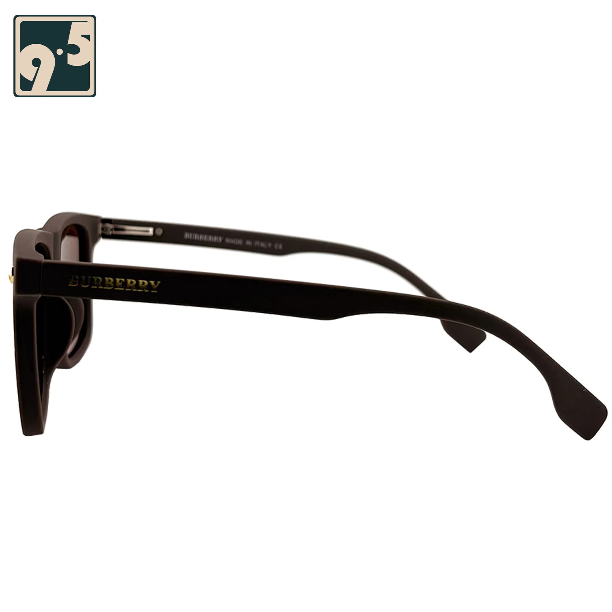 عینک آفتابی مردانه مات قهوه ای Burberry 9829 — تصویر ۳