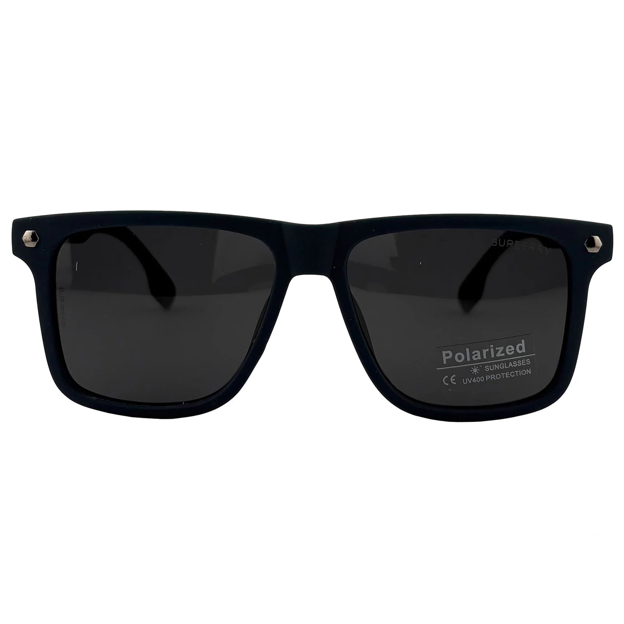 عینک آفتابی مردانه مات مشکی Burberry 9829