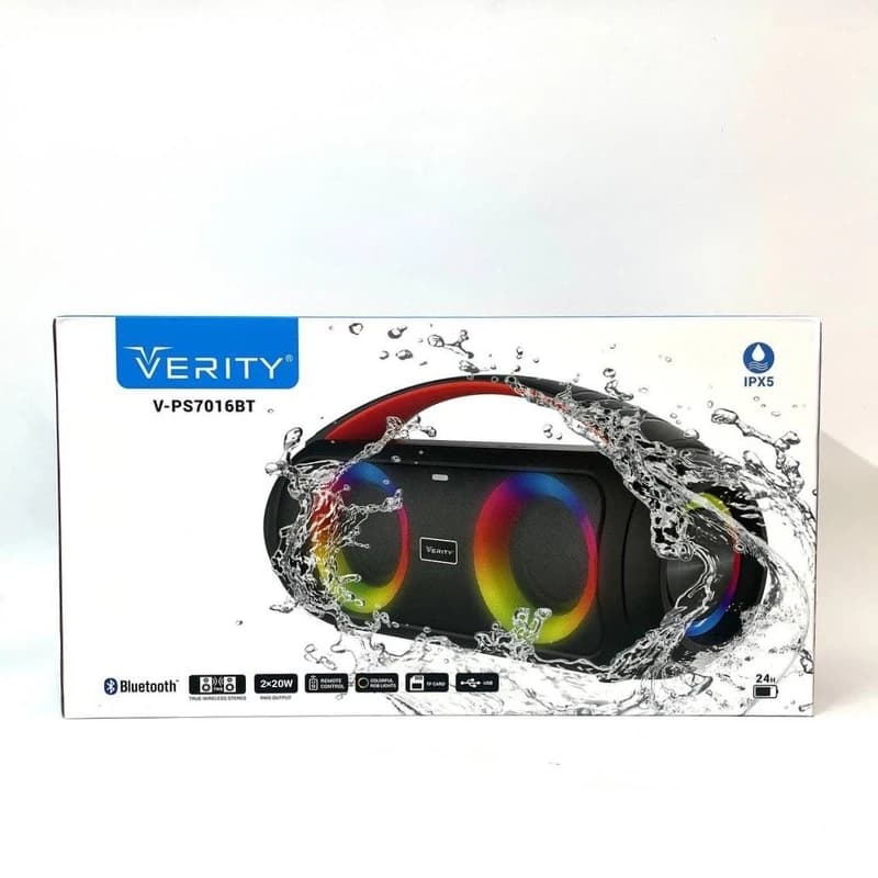 اسپیکر بلوتوثی قابل حمل وریتی مدل V-PS7016BT — تصویر ۴